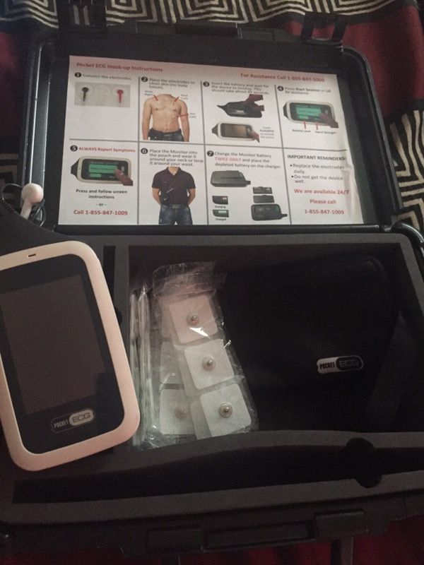 Pocket ECG Medi Lynx cardiac monitor