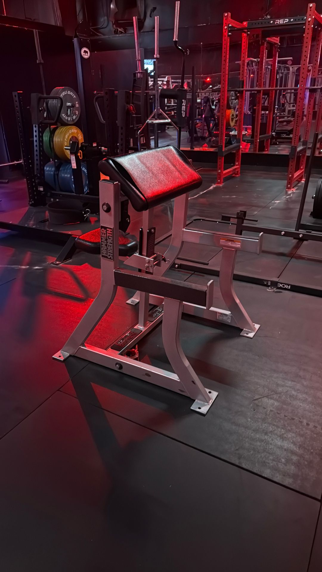 Hammer Strength Preacher Curl