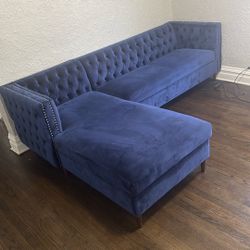 Blue Sectional