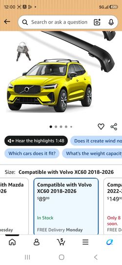 Roof rack cross bar