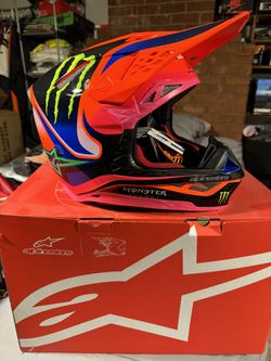 2024 ALPINESTARS SUPERTECH M10 HELMET HAYDEN DEEGAN MONSTER ENERGY XL