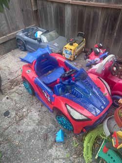 Spider-Man Kids Electric Ride-On Car
