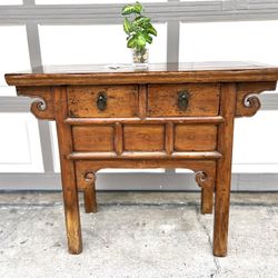 Chinese Altar Table .. Vintage Antique original price $1980