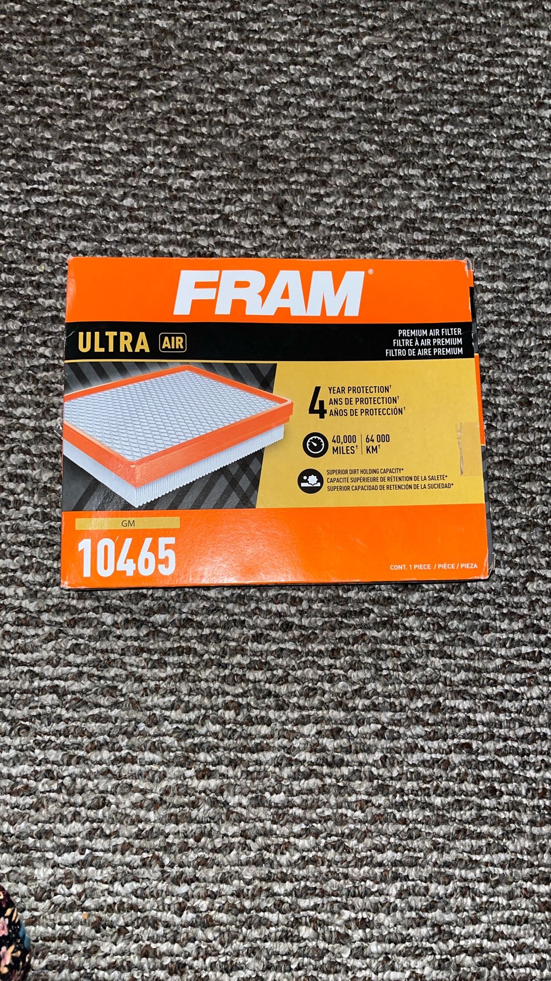 Air Filter Brand New/Filtro De Aire Nuevo