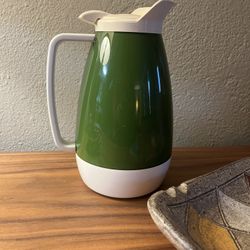 MCM Avocado Green  West Bend Carafe