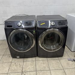 SAMSUNG XL CAPACITY WASHER DRYER ELECTRIC STACKABLE STEAM