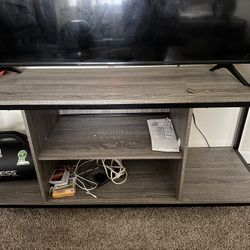 Tv stand With shelves 