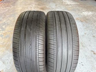 Two Tires 235/45/18 Michelin Primacy All Season EV with 60-70% Left Tesla model 3
