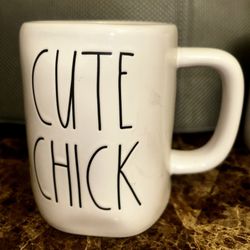 Rae Dunn “CUTE CHICK” Mug