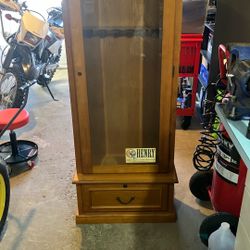 Solid Wood 6 Gun Cabinet