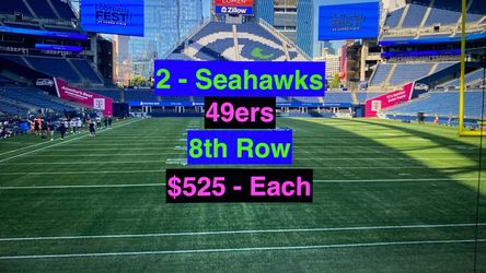 Seahawks 49ers Tickets