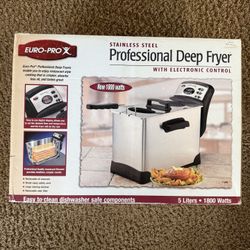 Euro Pro Stainless Steal Deep Fryer