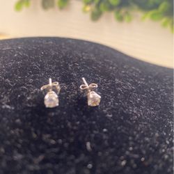 Authentic Solid Gold Earrings The Diamonds 14k