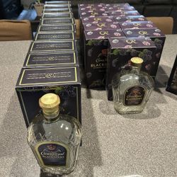 Empty Crown Royal Bottles 