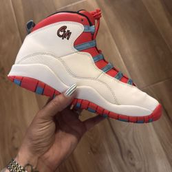 Jordan 10 Chicago Flag