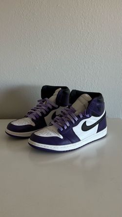 Jordan 1 Court Purple