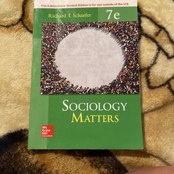 Sociology Matters 7th edition