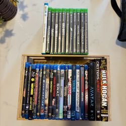 Blu-ray/DVD/Video Gam Lot