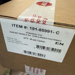 Pokemon Surging Sparks Bundle Sealed Case 