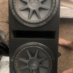 Kicker Comps And Amp 