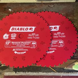Brand new 12 inch Diablo blade 44 tooth