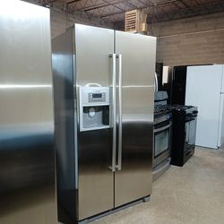 Bosch Refrigerator Side By Side Stainless Steel 