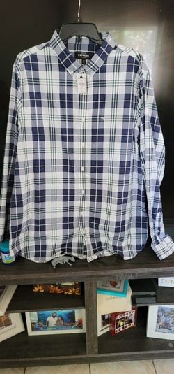 Mens Express Button Down 