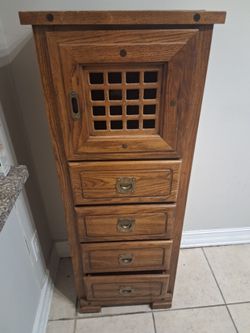 Wooden Storage Cabinet