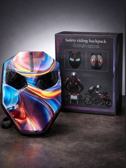 Mochila LED para Motociclista