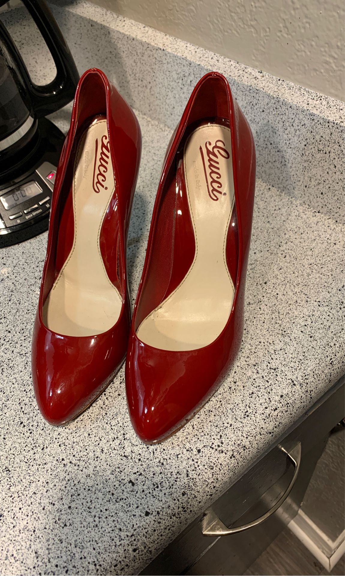 Gucci red pumps size 8.5