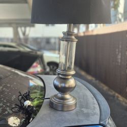 Brass and Glass Lamp