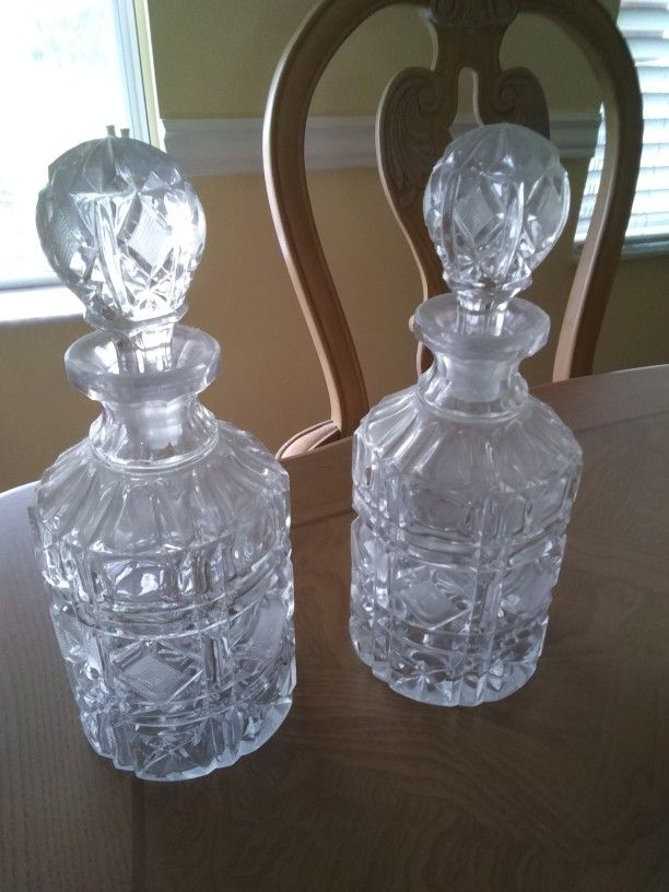 Crystal Decanter Set