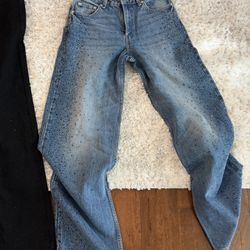 Pants Sparkly Came From Mother Land Country 