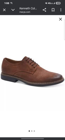 Kenneth Cole Reaction Brown Oxford Men's Size 8.5 NEW NEVER WORN