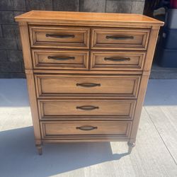 White Fine Furniture mid century highboy chest