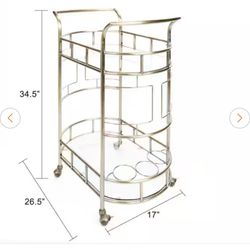 Gold Bar Cart