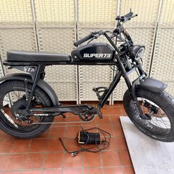 Super73 S2 ⚡️ Galaxy Black – Low Miles!