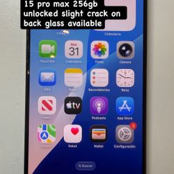 Iphone 15 Pro Max Unlocked 256gb Crak On Back