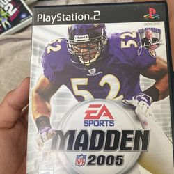 Madden 2005 Ps2 Video Game