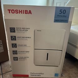 Dehumidifier Toshiba 50 Pints