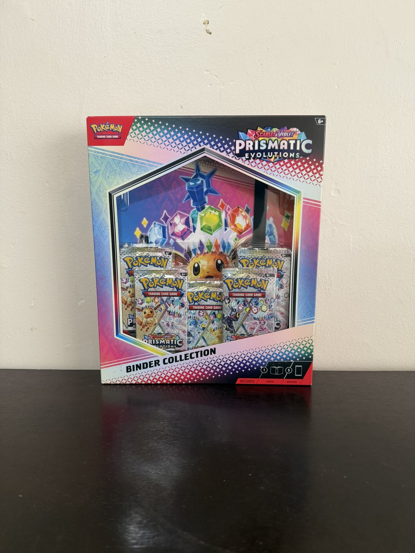 Pokemon Prismatic Evolutions Binder Collection 