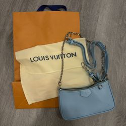 Pastel Blue Shoulder Bag