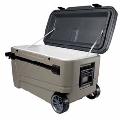 110 qt cooler with wheels new