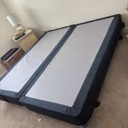 Box Springs And Iron Base