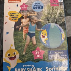 Baby Shark sprinkler