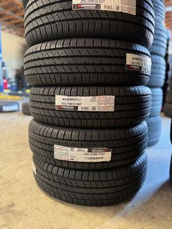 205/70R15 Hankook 4 new tires installed and balanced