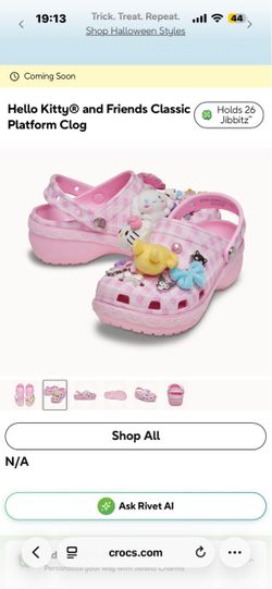 Crocs Hello Kitty and Friends Classic Platform Clog