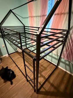 Bunk bed frame