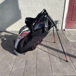 Sun Mountain 14-Way Stand Bag – Black/Gray/Red