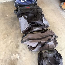 5 duffle bags
